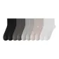 2 Black+2 Dark Gray+2 Light Gray+2 Khaki+2 White