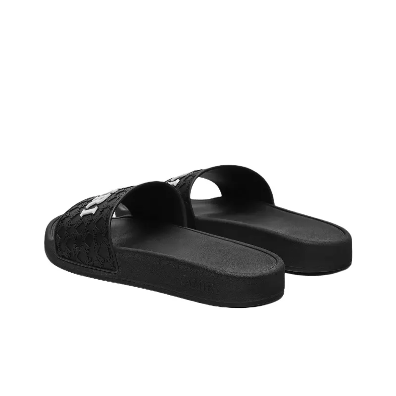 AMIRI Slip Resistant Slide Slippers Men's Black-3