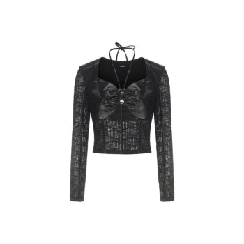 GIMING Crop Tops Women's Black