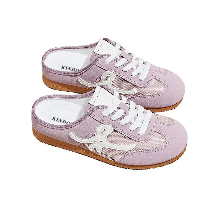 JINDUN Abrasion Resistant Slip Resistant Closed Toe Slippers Women's-19