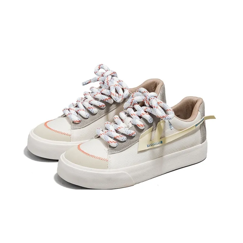 Warrior Wear resistant And Lightweight Low Top Canvas Shoes Women's Greige-2