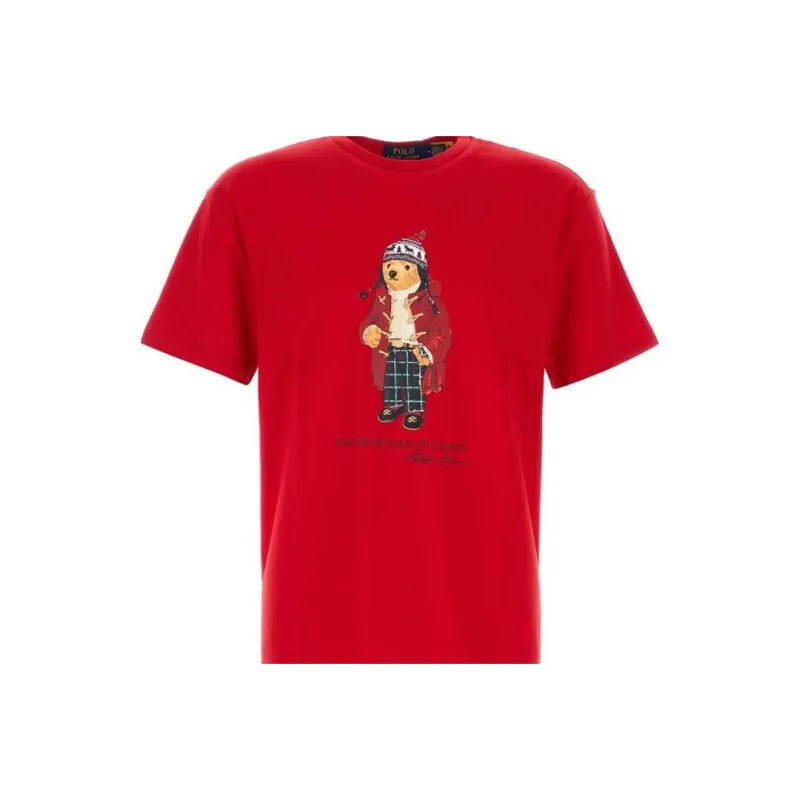 Polo Ralph Lauren Classic Fit Polo Bear Jersey T Shirt-2
