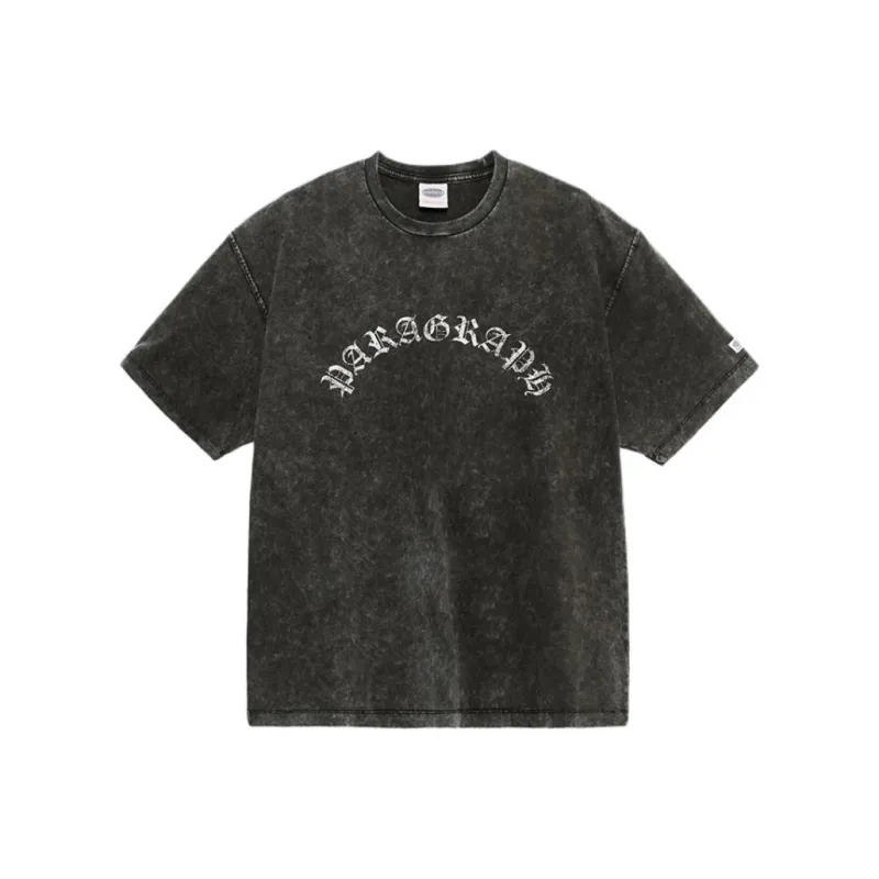 Paragraph T Shirts Men Black-1