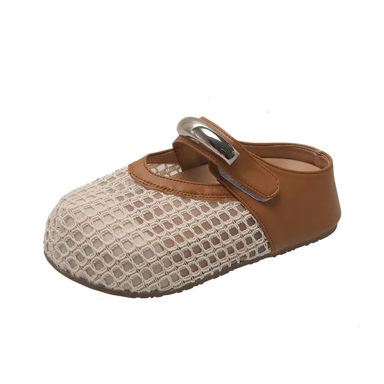 Georgina Goodman Woven Closed Toe Slippers Women's-1
