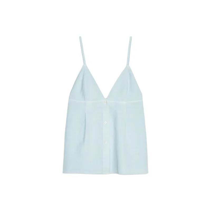 ZARA Camisoles Women's Light Blue-0