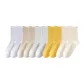 2 Light Purple+2 Light Coffee+2 Light Gray+2 Ginger Yellow+2 Beige