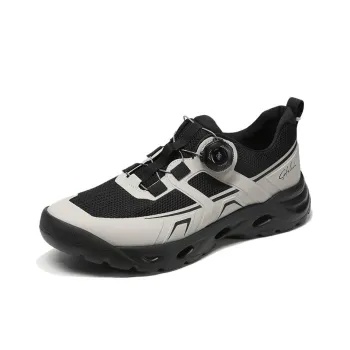 Satchi Low Top Casual Shoes Men's Black Light Gray