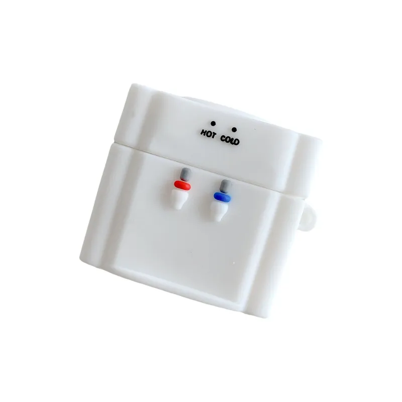 Baohuguang Compatibility Apple AirPods 3/1/2/Pro TPU Trendy ITP Water Dispenser With A Twist Headphone Cases-2