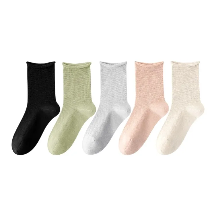 7 SEVFUN Mid Calf Socks Women's Combo Set-4
