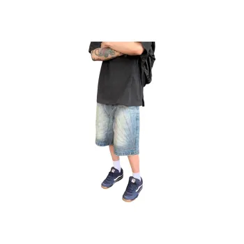 CORNILOT Denim Shorts Unisex Blue
