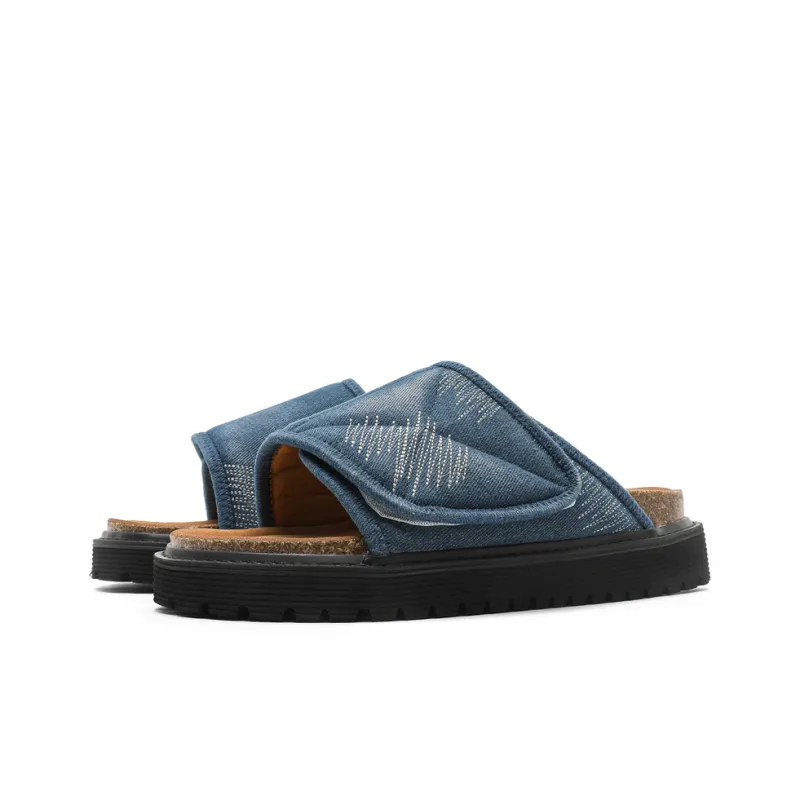 N6K8 Slip Resistant Abrasion Resistant Slide Slippers Unisex-6