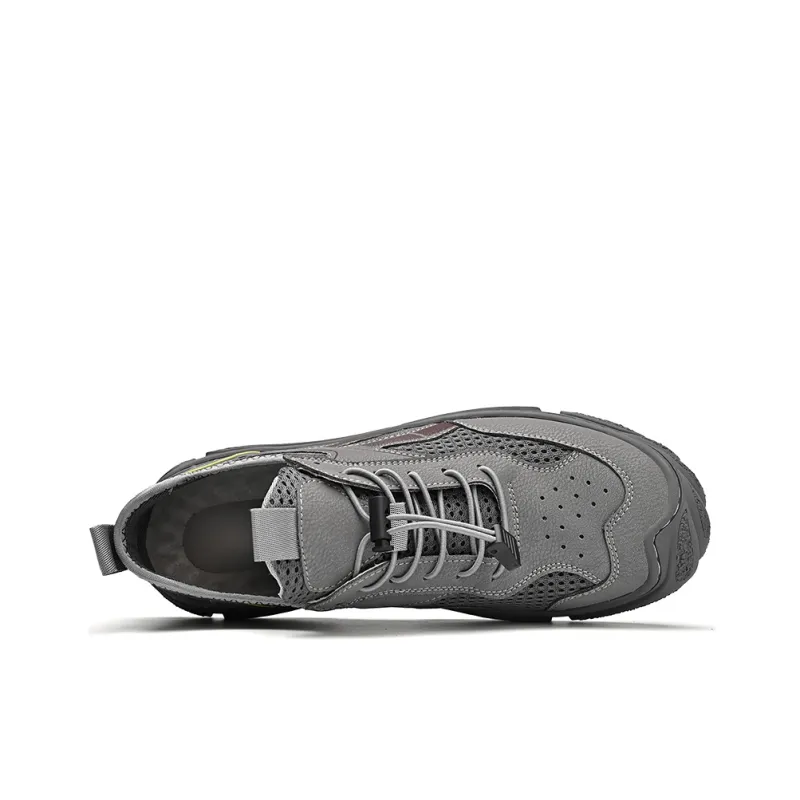TELENT Slip Resistant, Abrasion Resistant, Breathable Low Top Hiking Shoes Men's-4