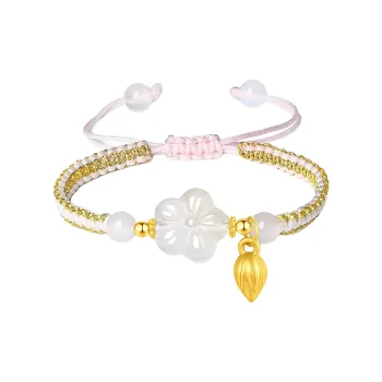 CHINA GOLD Agate Bracelets Unisex