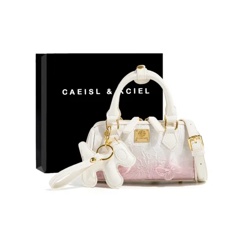 CAEISL&KCIEL PU Boston Bag, Shoulder Bag, Crossbody Bag, Handbag Regular Women's Multicolor