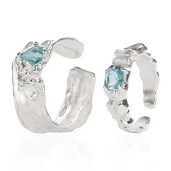Cuz Strange Intention Zircon Rings Unisex