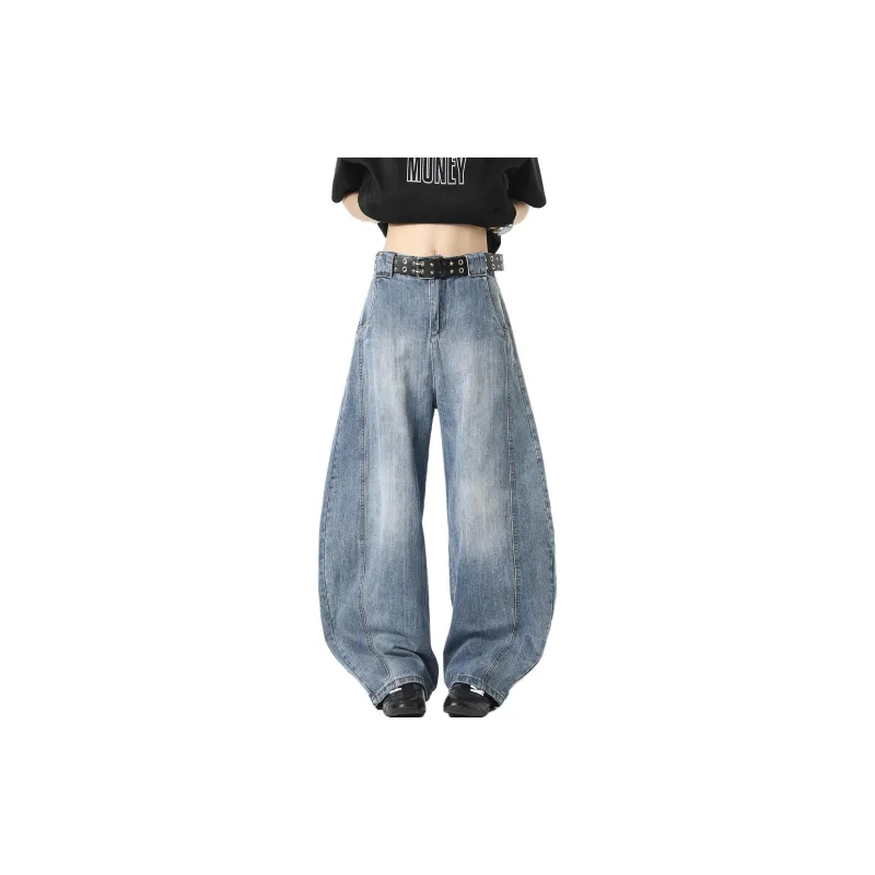 RAP PANDA Jeans Unisex Blue-0