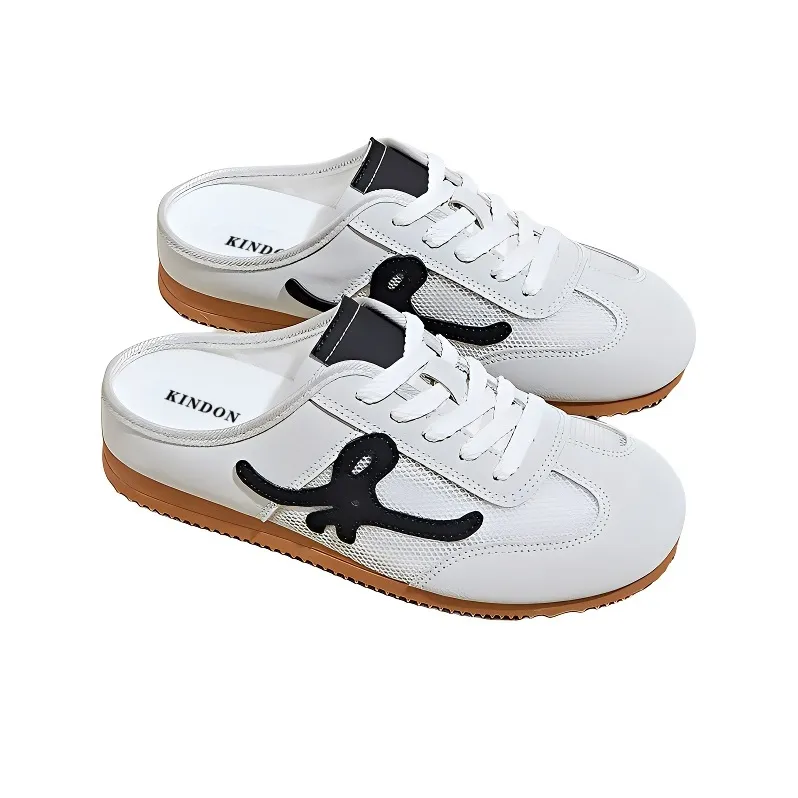 JINDUN Abrasion Resistant Slip Resistant Closed Toe Slippers Women's-9