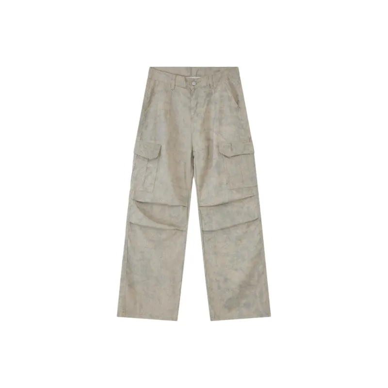 KLAMMKICKS Cargo Pants Unisex Gray-0