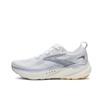 Brooks Glycerin 22 Anti Slip Wear Resistant Low Top Running Shoes Women's Purple White
