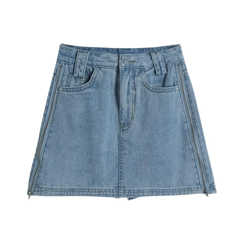 GOSO Denim Short Skirts Women's-2