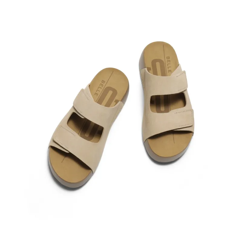 BELLE Slip Resistant Slide Slippers Men's-12