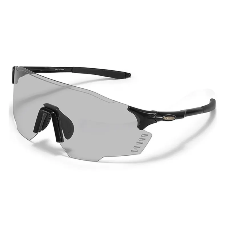 CAPONI TR90 Rectangular Sunglasses Unisex Gray-2
