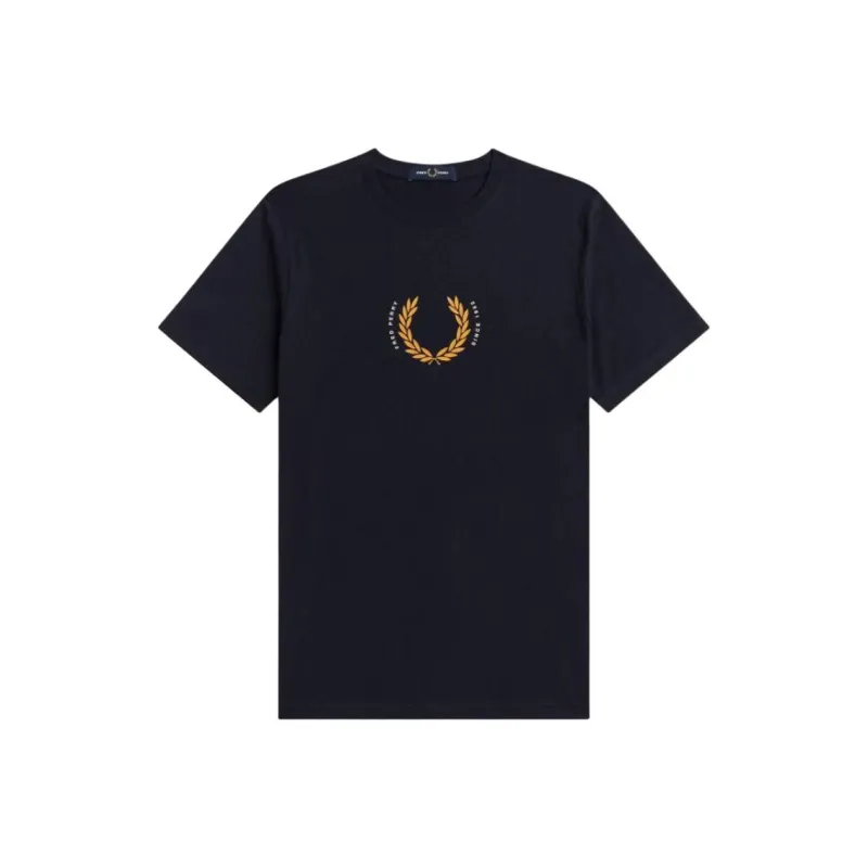 FRED PERRY T Shirt Men's Dark Blue-0
