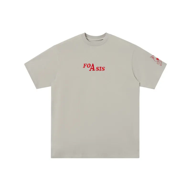 FOASIS Drop Shoulder Sleeve T Shirt Unisex-33