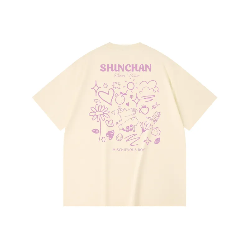 Crayon Shinchan T Shirts Unisex-9