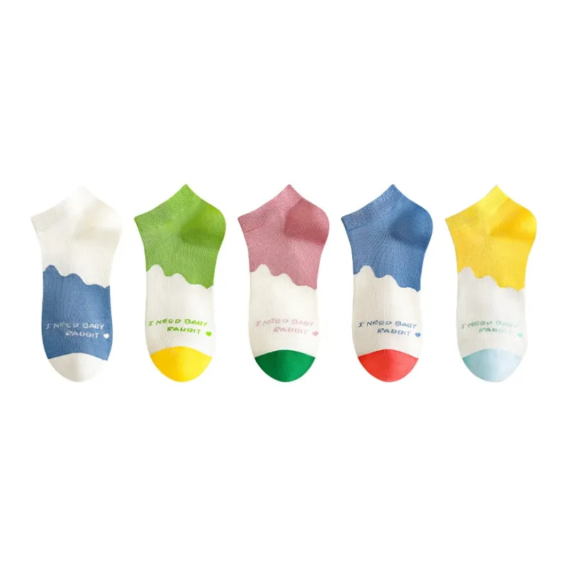 Gentle Welcome Ankle Socks Women's 5 Pack-0