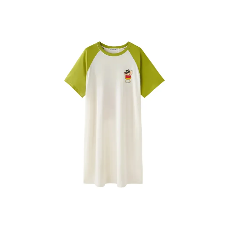 QINZUIMAO x SHINCHAN Nightgown Women's-0