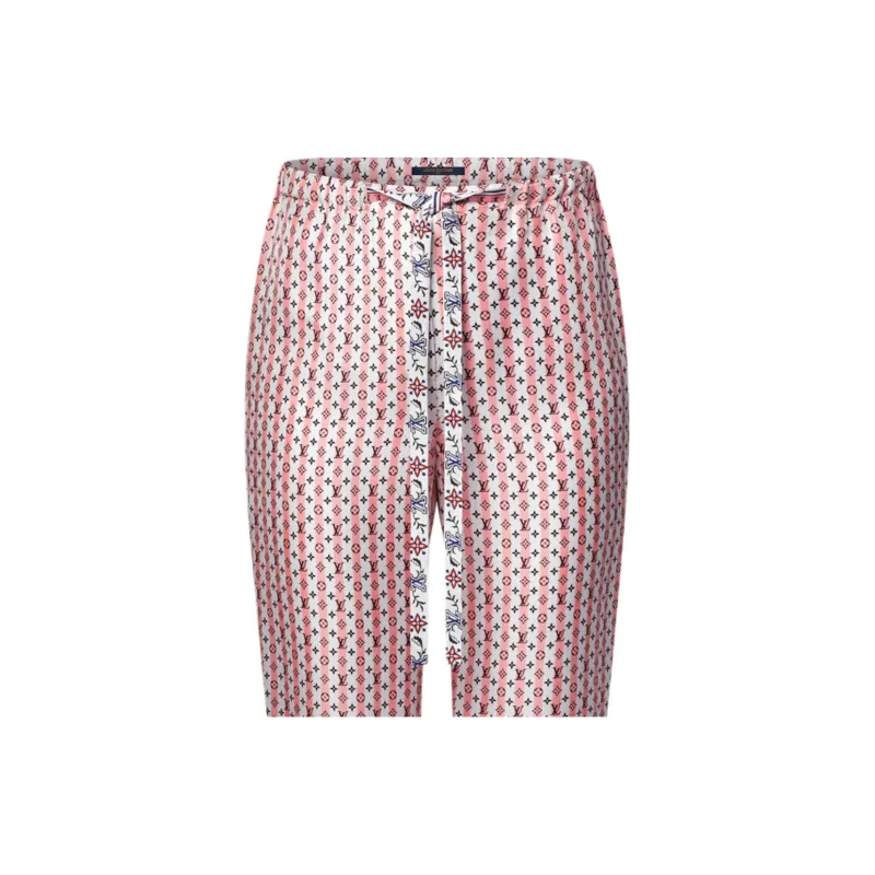 LOUIS VUITTON Pajama Pants Women's Pink-1