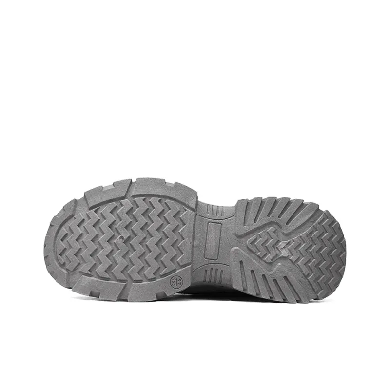 Warrior Breathable Height Increase Low Top Chunky Sneakers Men's-9