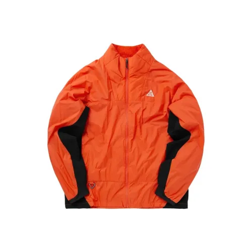 Nike Jackets & Coats Men's Orange Red