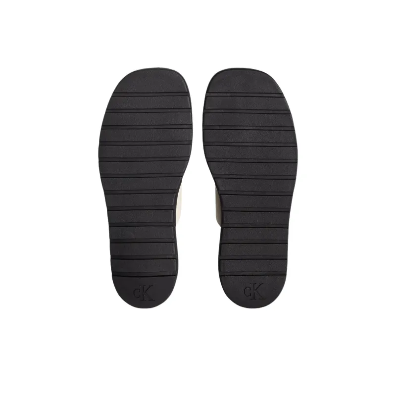 CKJ CALVIN KLEIN JEANS EVA Slip Resistant Slide Slippers Women's White-4