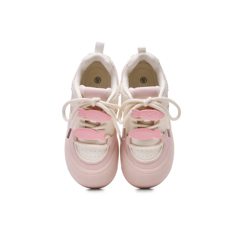 Lovely You Wear resistant And Lightweight Low Top Skateboard Shoes Women's-3