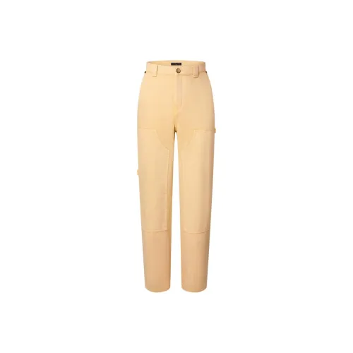 LOUIS VUITTON FW25 Jeans Men's Light Yellow