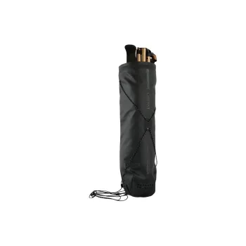 DECATHLON Polyester Trail Running Pole Bucket Bag Travel Storage Bag Unisex Black