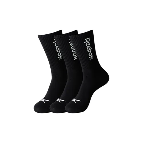 Reebok Basketball Socks Unisex Combo Set White