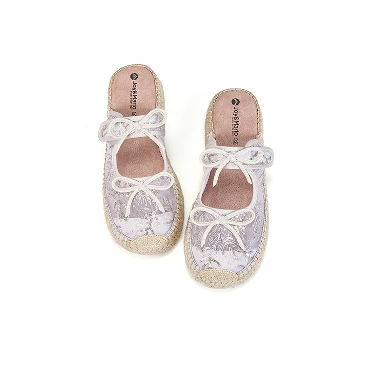 Joy&Mario Abrasion Resistant Slip Resistant Closed Toe Slippers Women's-15