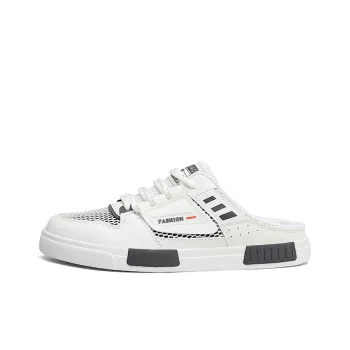 AiJP Rubber Sole Stitching Cut Out Abrasion Resistant Slip Resistant Quick Dry Closed Toe Slippers Men's