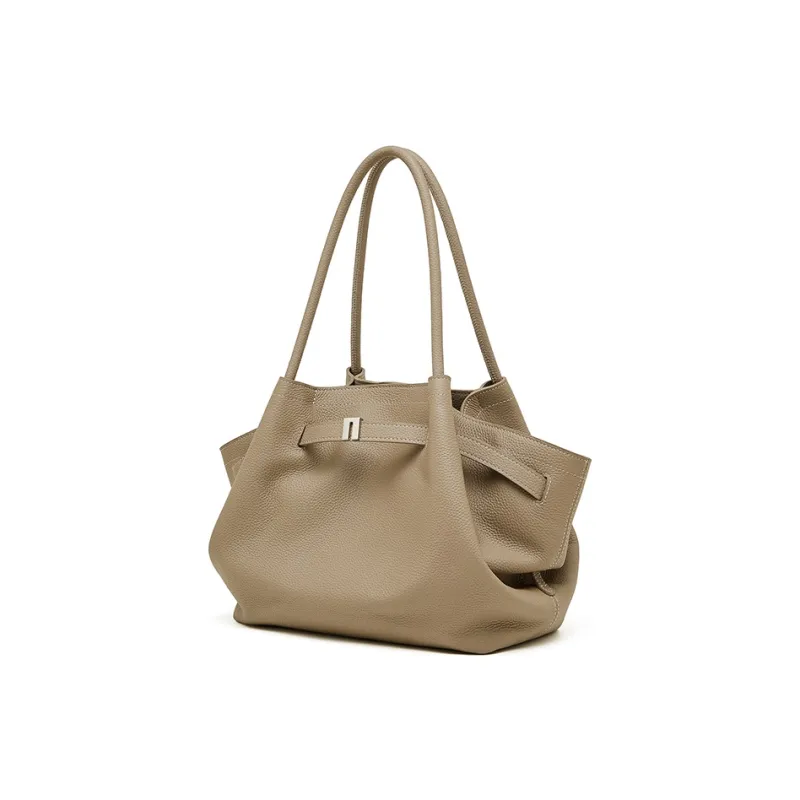 Carnival Keep Top Grain Cow Leather Portable Underarm Shoulder Bag Women's Multicolor-6