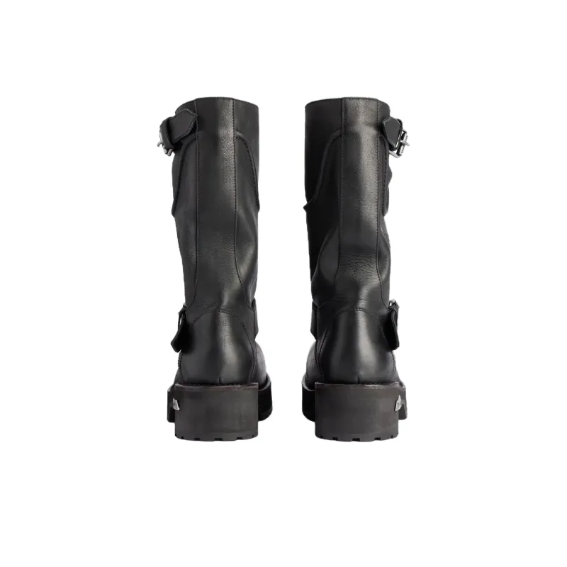 Balenciaga Venom Ankle Boots Women's Black-5