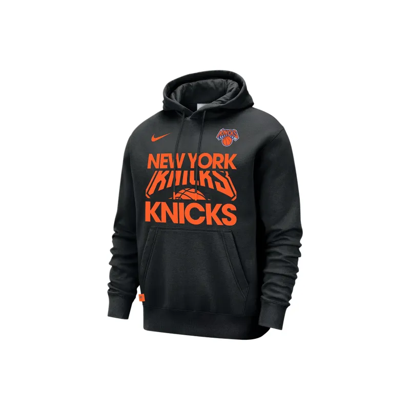Nike New York Knicks Club Courtside Men's Nike Nba Pullover Hoodie-0