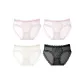 D Set: Light Pink+Light Pink+White+Black