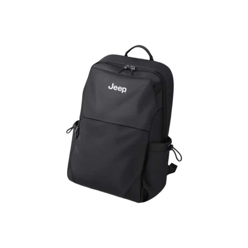 Jeep Fabric Bag Regular Unisex Black-1