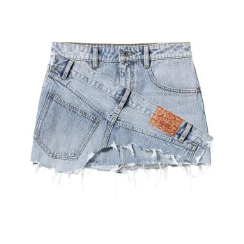 Miss Sixty Denim Short Skirts Women's