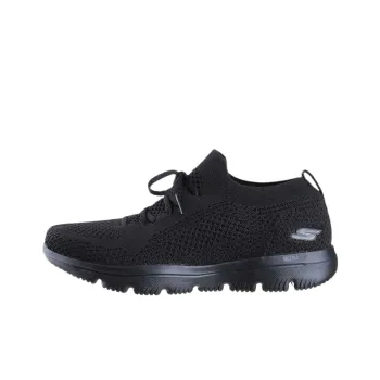 Skechers Go Walk Evolution Ultra Low Top Casual Shoes Women's Black