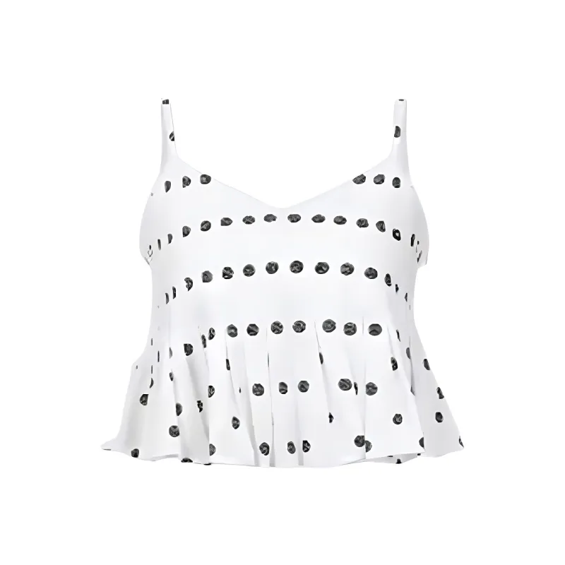 URBAN REVIVO Camisoles Women's Raw White Print-0