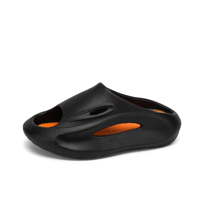 NANJIREN Slip Resistant Abrasion Resistant Slide Slippers Men's-6